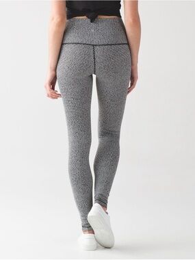 lululemon athletica houndstooth Textured High-Rise Leggings